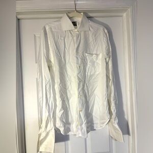 Ike Behar white Dress Shirt